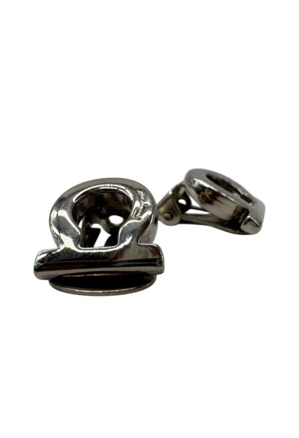 FERRAGAMO - EARRING GANCINI SILLVER - Image 7